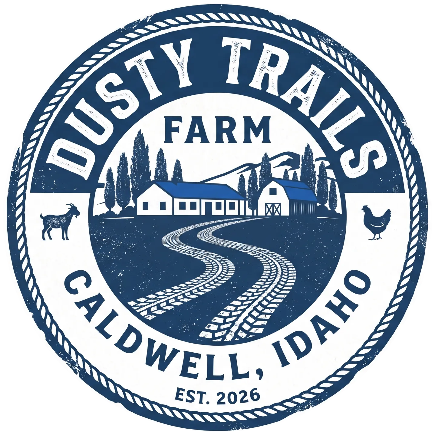 Dusty Trails Farm Logo